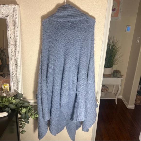 One size MELROSE & MARKET baby sky blue poncho - Picture 4 of 9